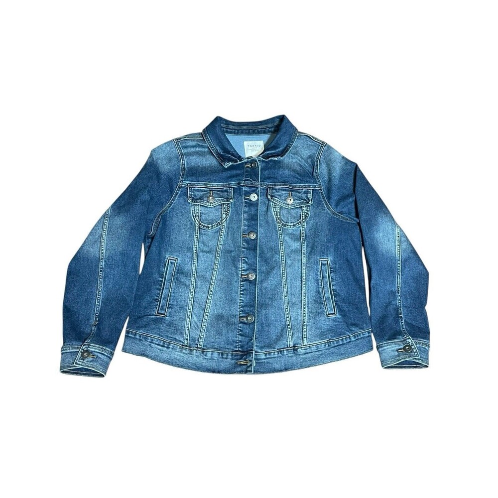 Denim Torrid Womens Jeans Jacket Sz 3